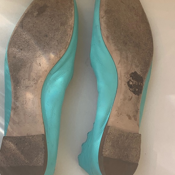 Chloe Lauren scalloped ballet flat - Picture 5 of 5